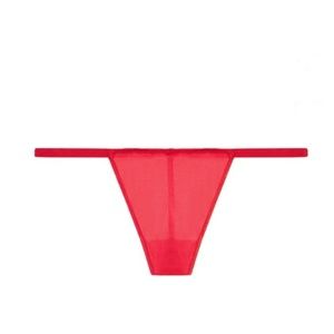 CLOSET CLOSING Victoria Secret Red T Back V String